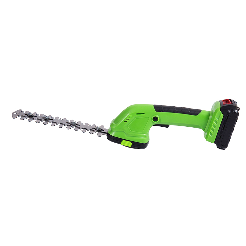 MHT-20LTD 2-in-1-Elektro-Grasschere, 20-V-Akku-Heckenschere mit Akku und Ladegerät